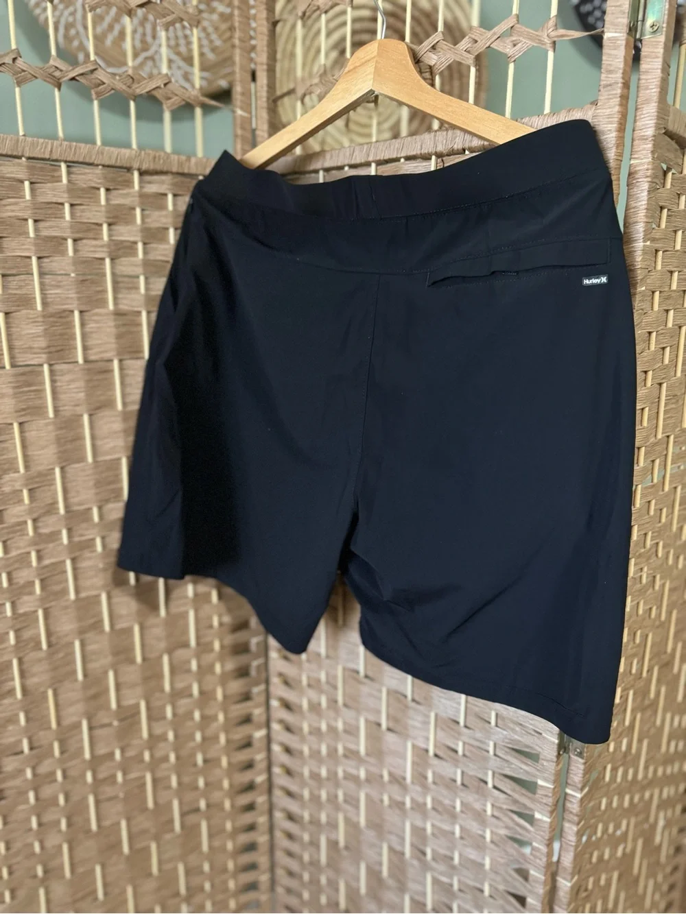 Hurley Black Shorts - Classic Drawstring